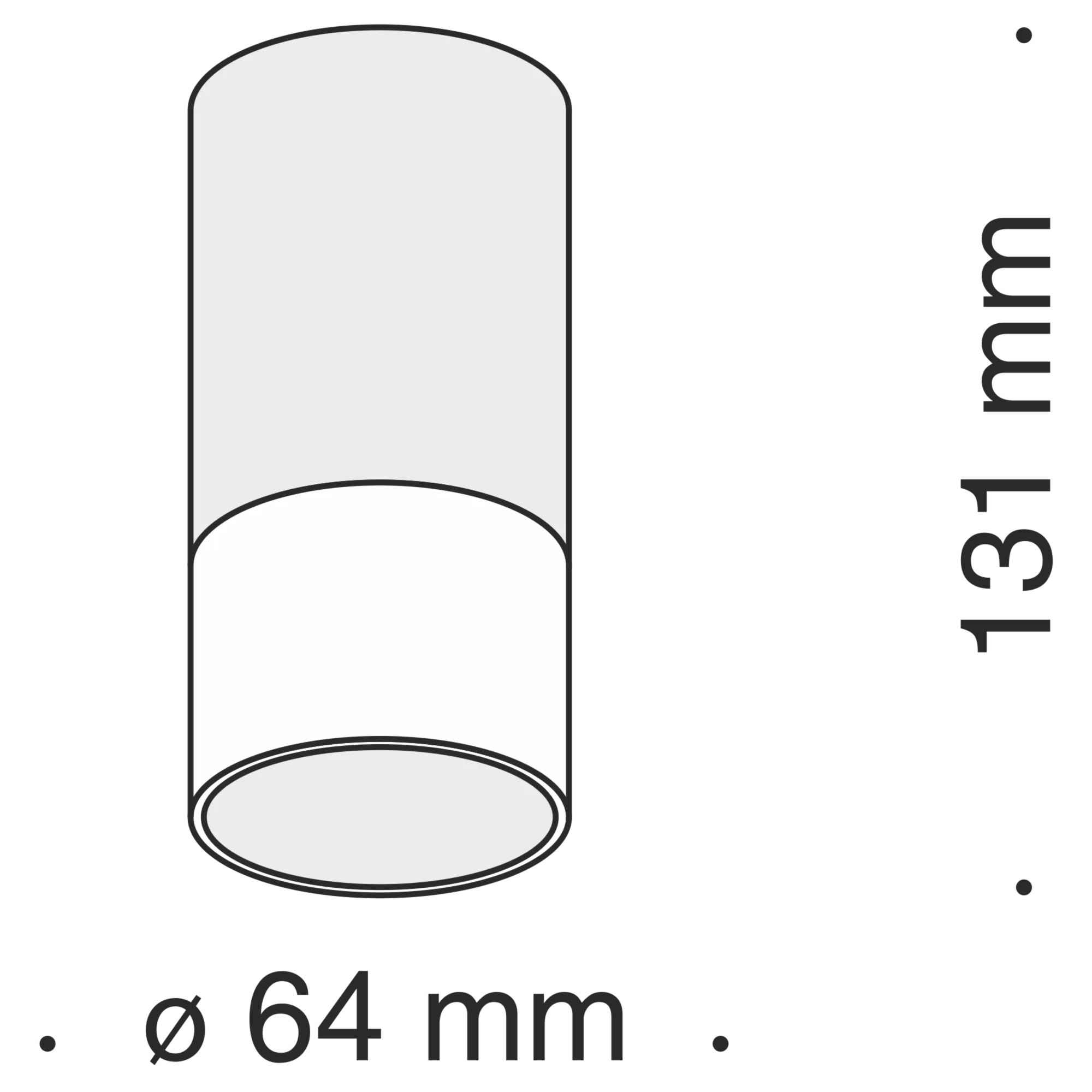 Точечный накладной светильник Maytoni Technical Pauline C007CW-01B