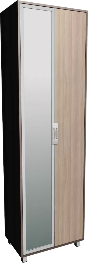 Шкаф для прихожей с зеркалом Вест М4