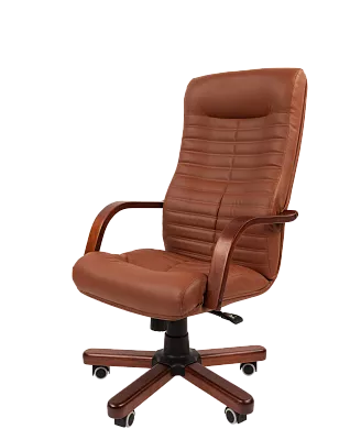 Кресло для руководителя CHAIRMAN 480 WD N коричневый