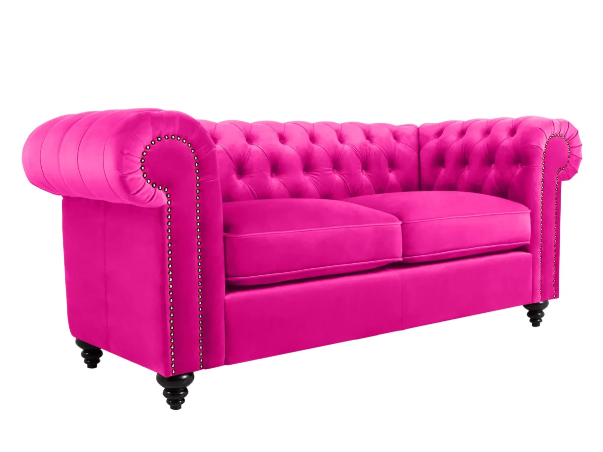 Диван Chester Classic двухместный розовый 344537 купить в Верхней Пышме