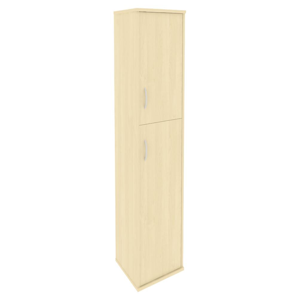Шкаф высокий узкий правый (1 средняя дверь ЛДСП 1 низкая дверь ЛДСП) Riva А.СУ-1.8 (R)