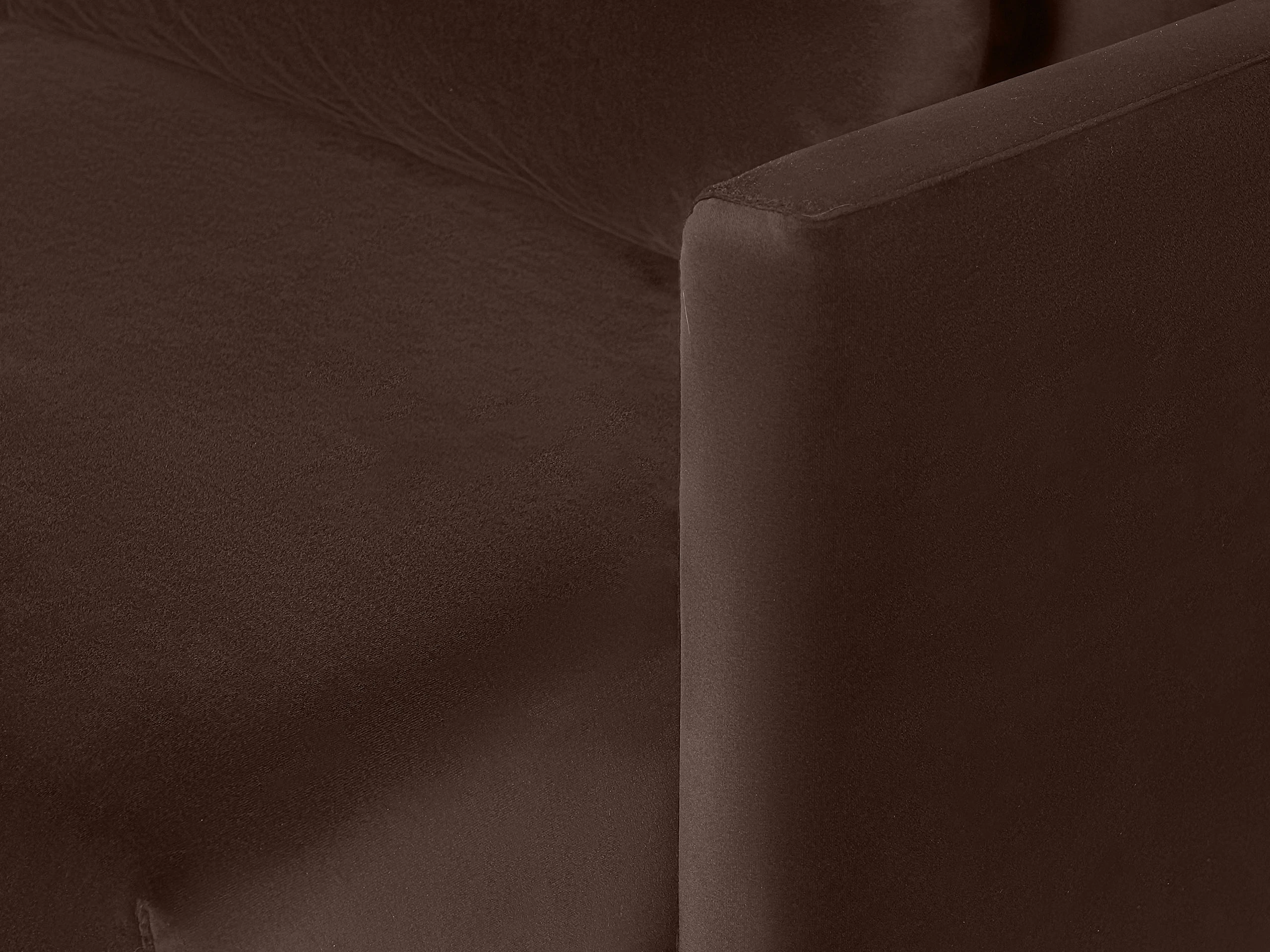 Кушетка Ricadi со столиком из мрамора темно-коричневый 865745
