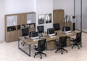 Мебель для персонала РВ Групп (Рива) Оникс Дуб Аттик
