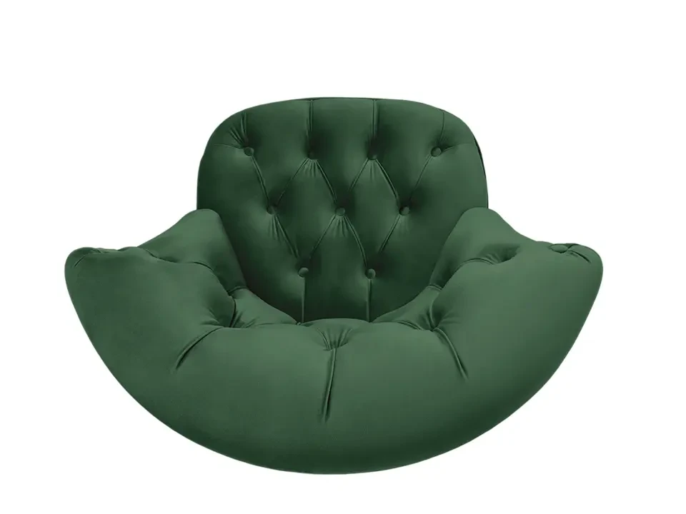 Кресло Visconte зеленый черные ножки 761829