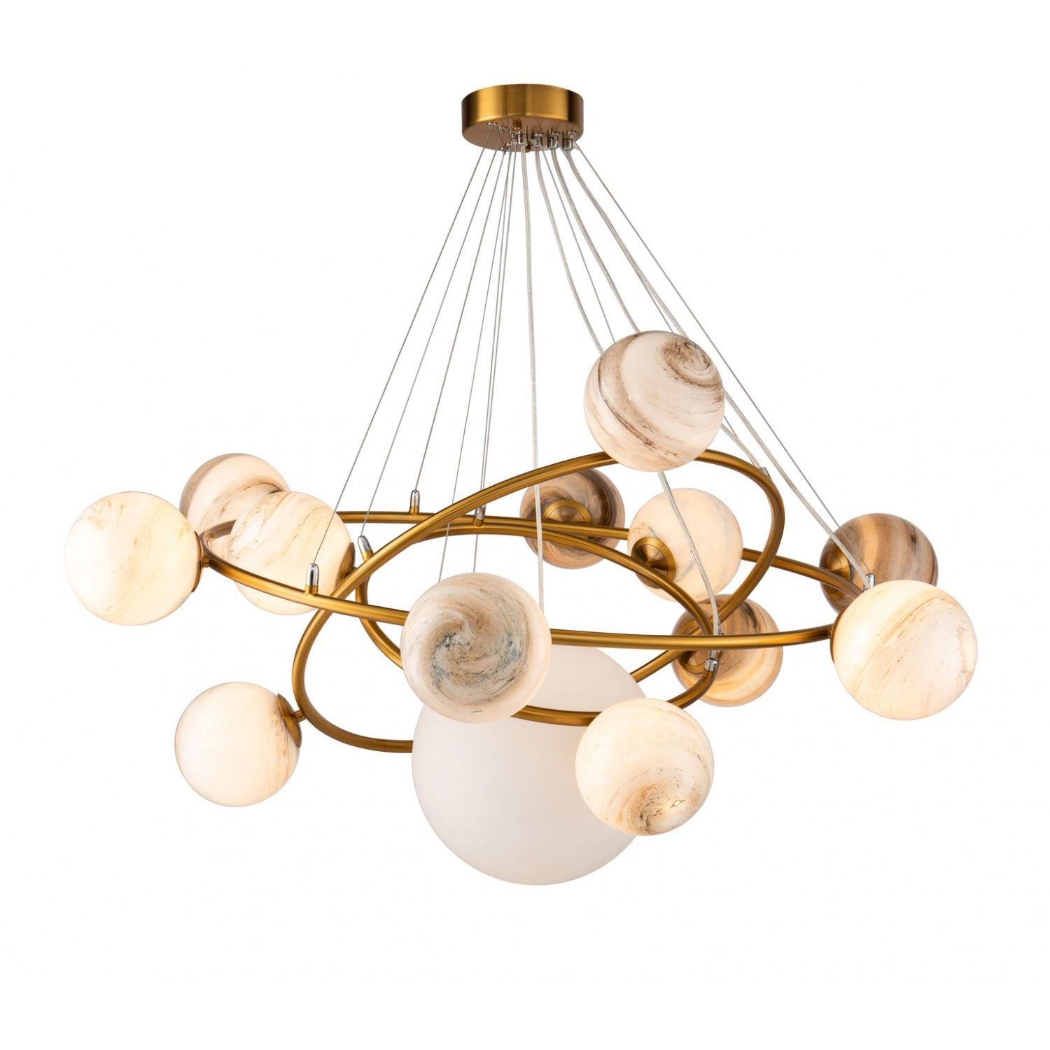 Люстра Delight Collection Planet KG1122P-13A brass