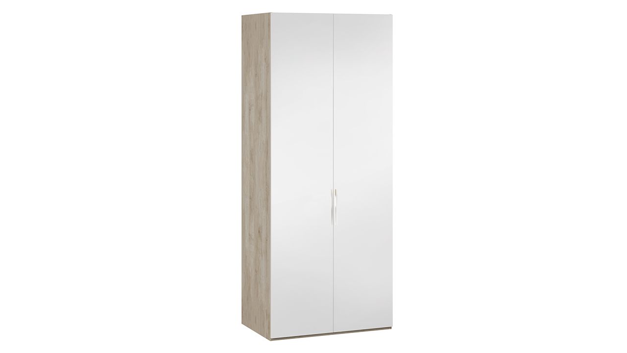 Шкаф для одежды с зеркальными дверями баттл рок Эмбер СМ-348.07.004
