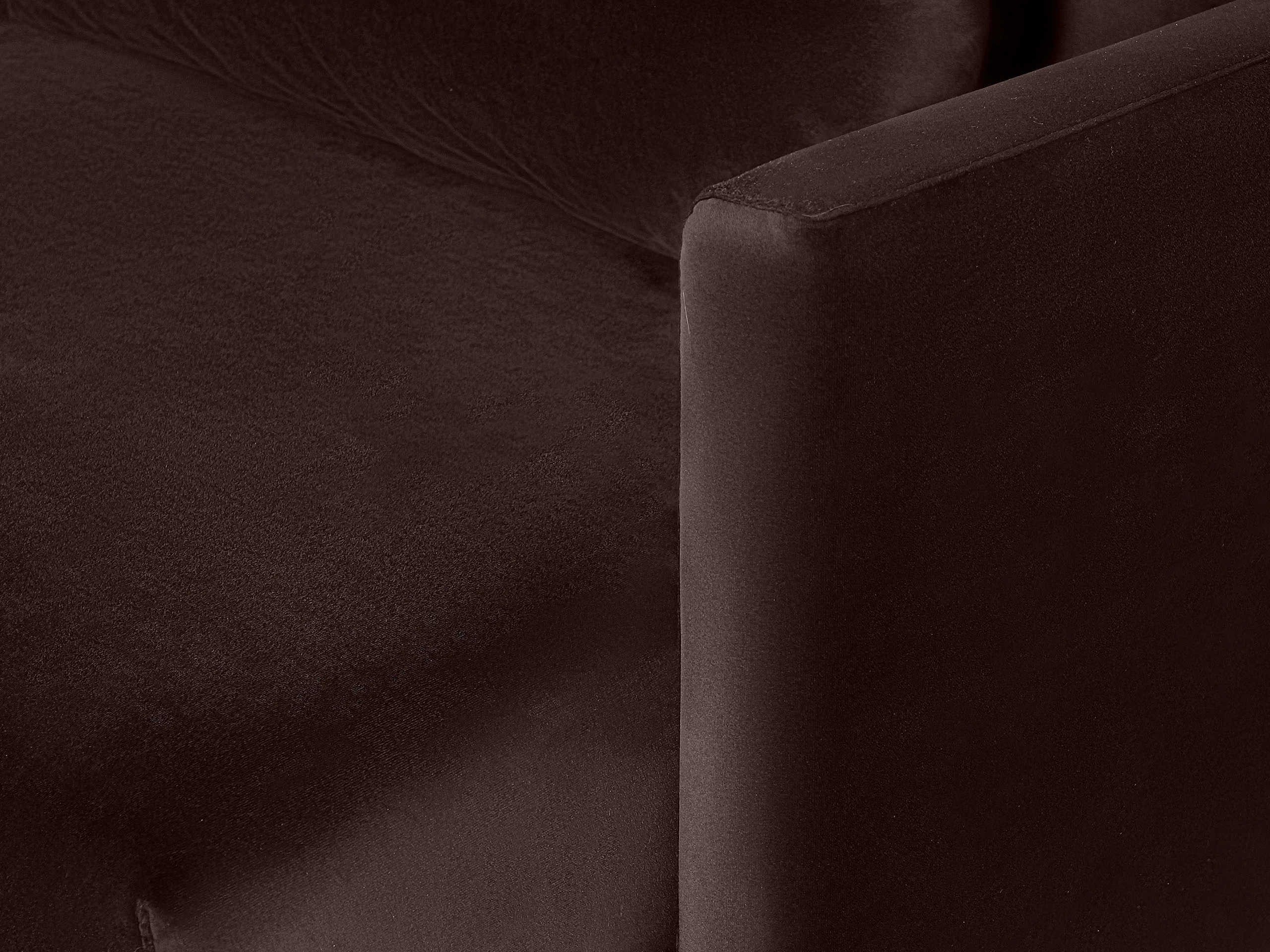Кушетка Ricadi со столиком из мрамора темно-коричневый 865744