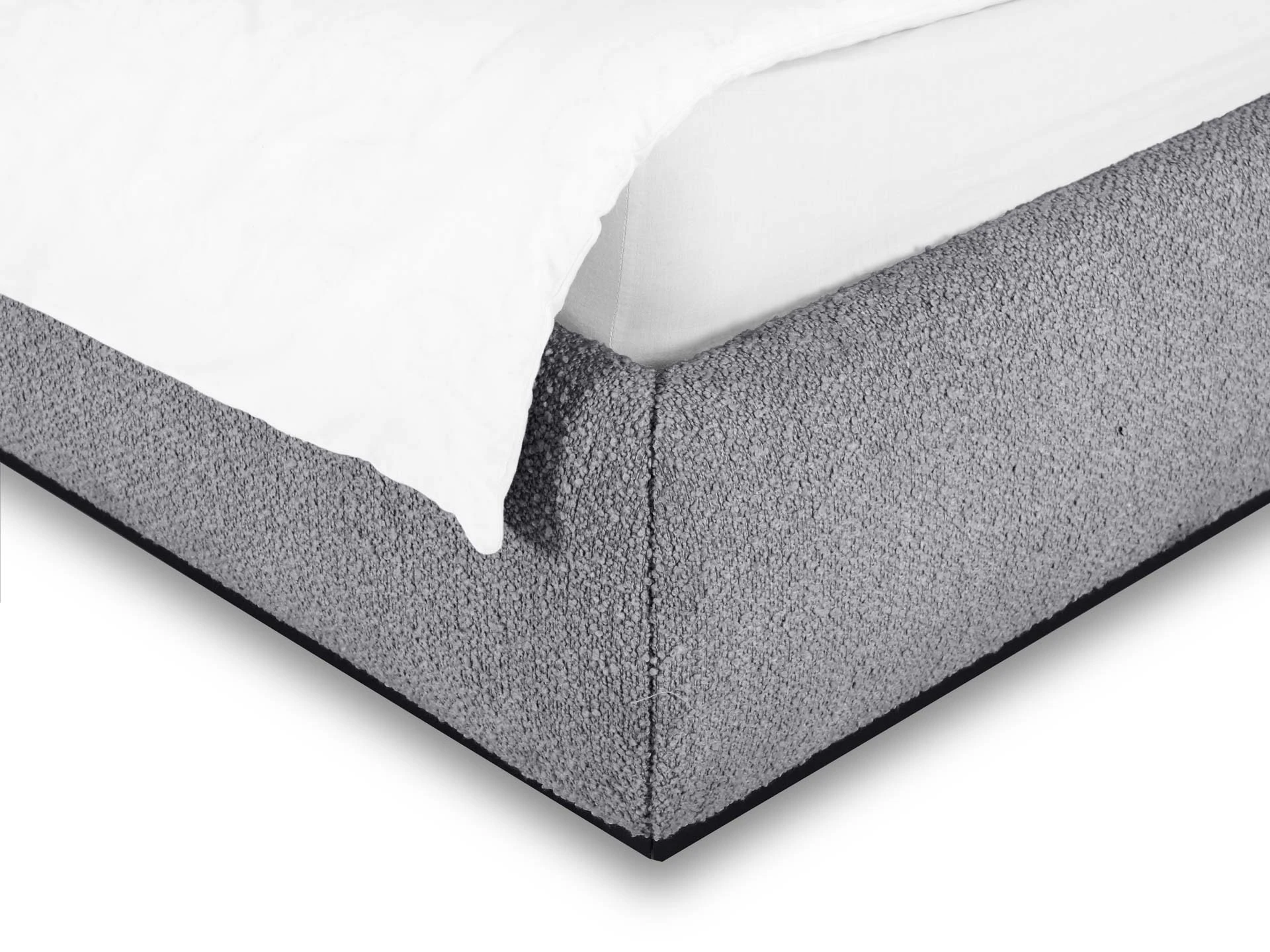 Двуспальная кровать Patti с подъемным механизмом темно-серый 831394