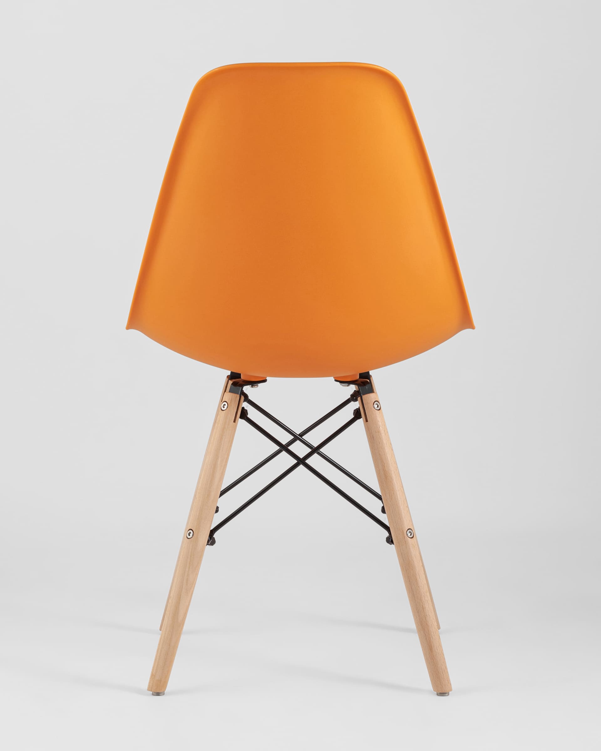 Комплект стульев Eames Style DSW оранжевый x4 шт