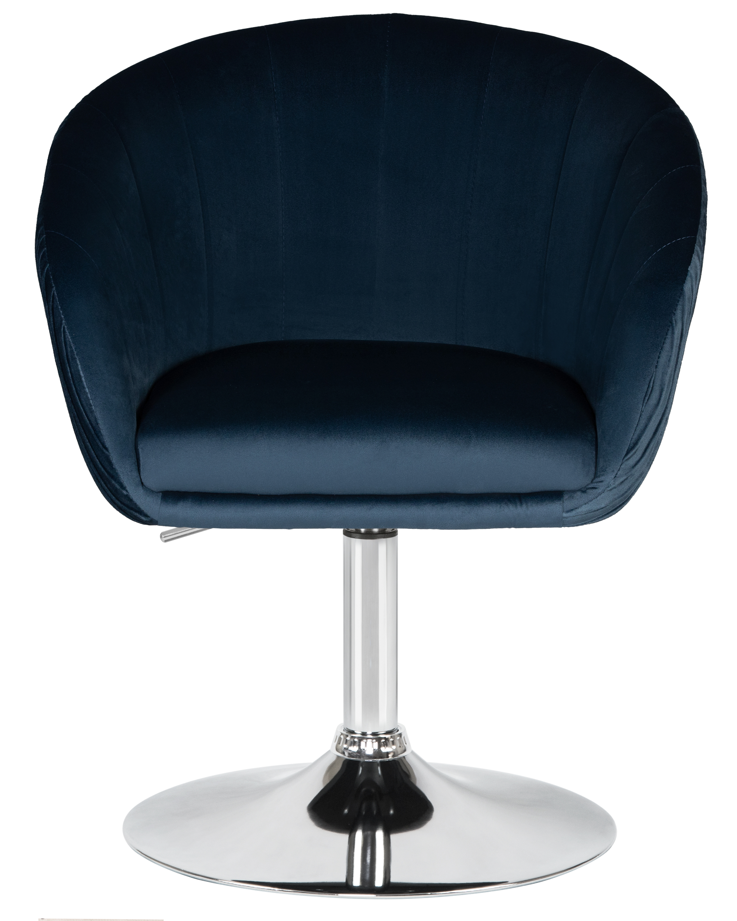 Кресло дизайнерское DOBRIN EDISON синий велюр 1922-20