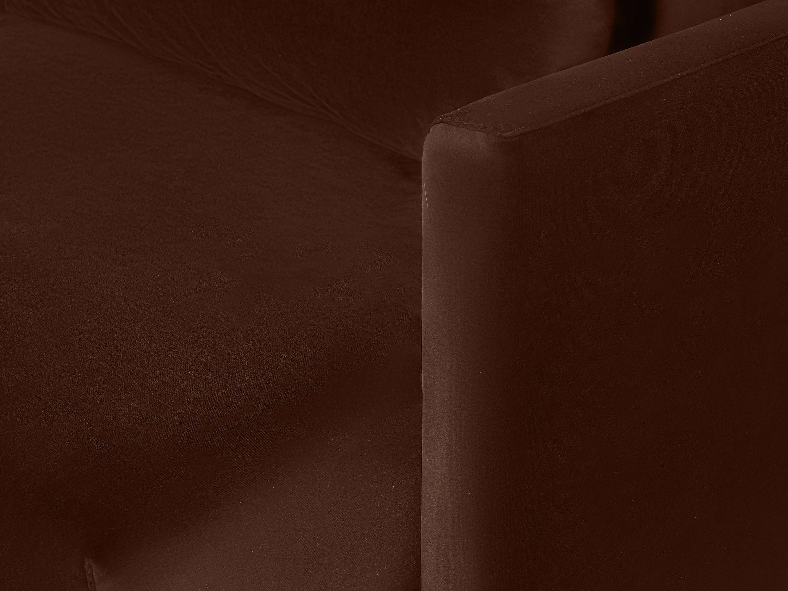 Кушетка Ricadi со столиком из мрамора коричневый 865747