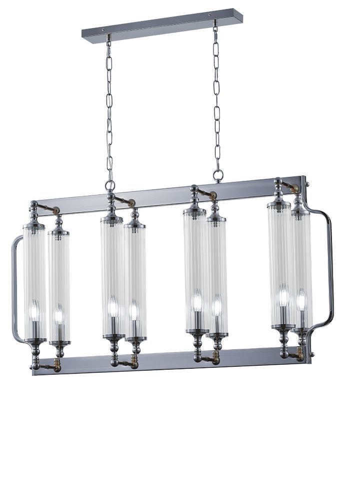 Люстра Crystal Lux TOMAS SP8 L1000 CHROME