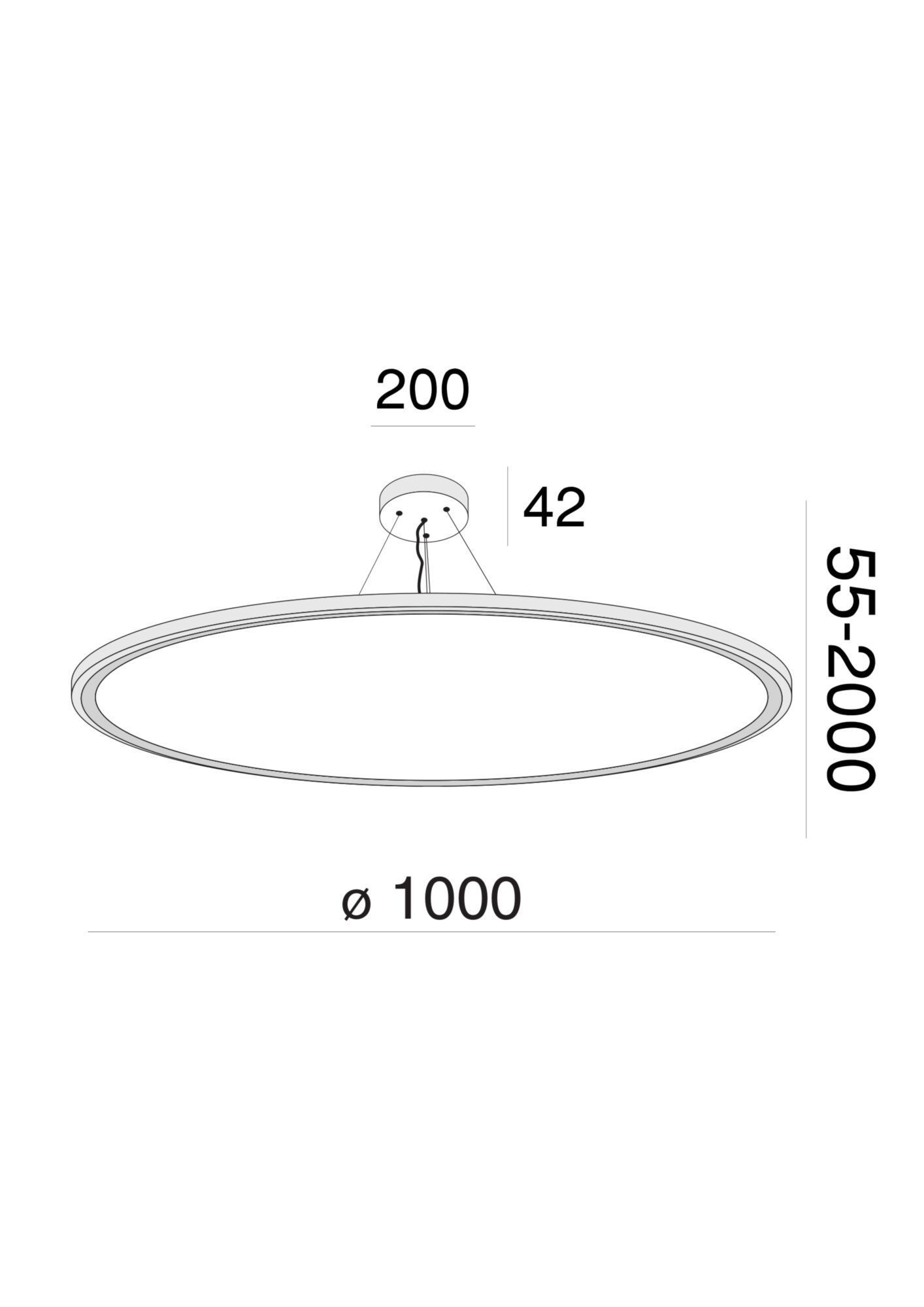 Подвесная люстра Maytoni COSMOS MOD057PL-L96W4K