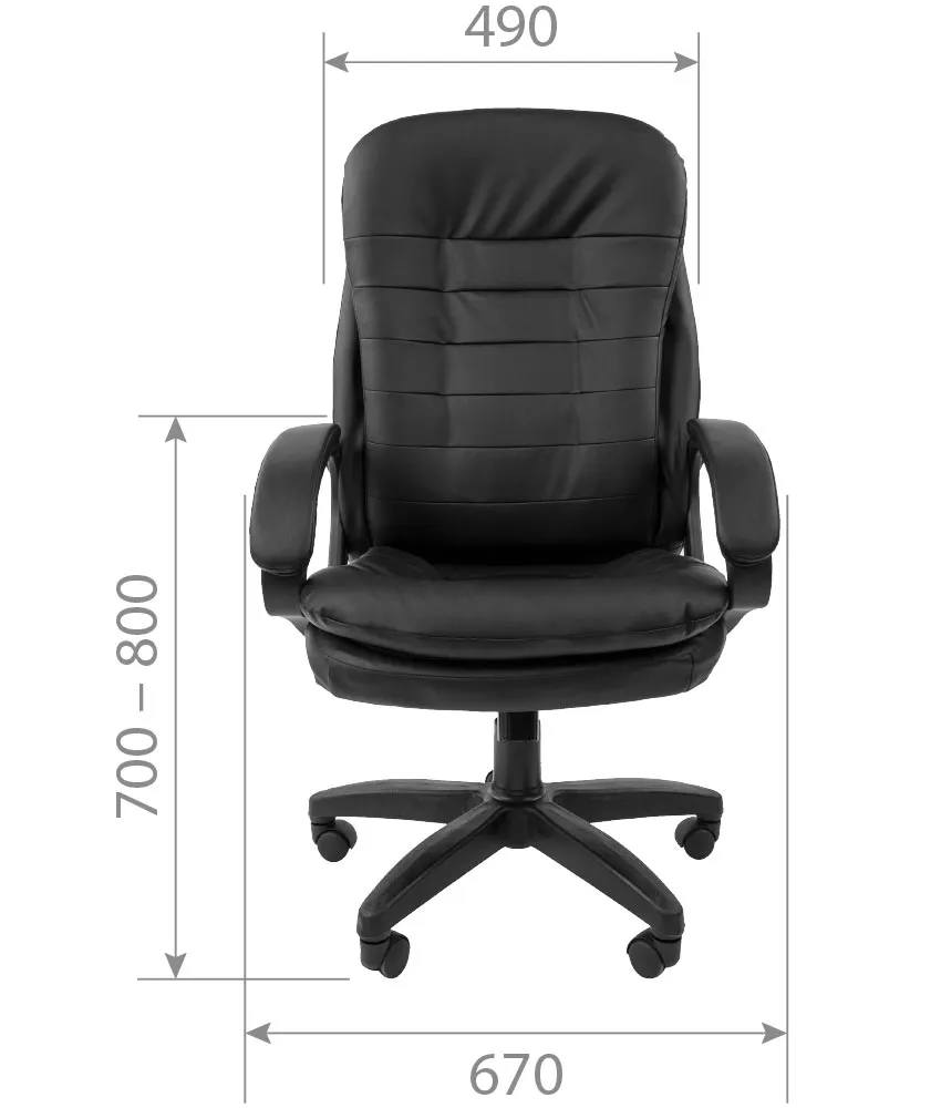 Кресло для руководителя CHAIRMAN 795 LT коричневый