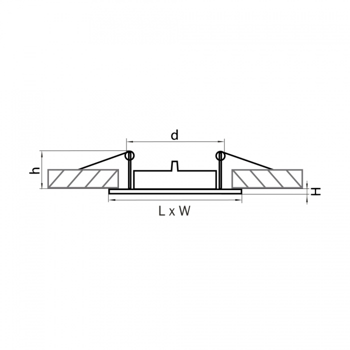 Точечный встраиваемый светильник Lightstar Lega11 011954