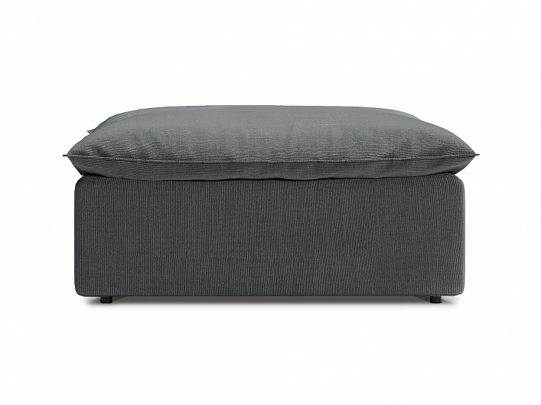 Пуф OgogoHome Rivoli темно-серый / графит 942552