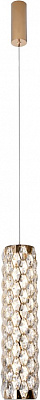 Светильник подвесной Stilfort Ромбус 4040/03/01P Золото / Прозрачный