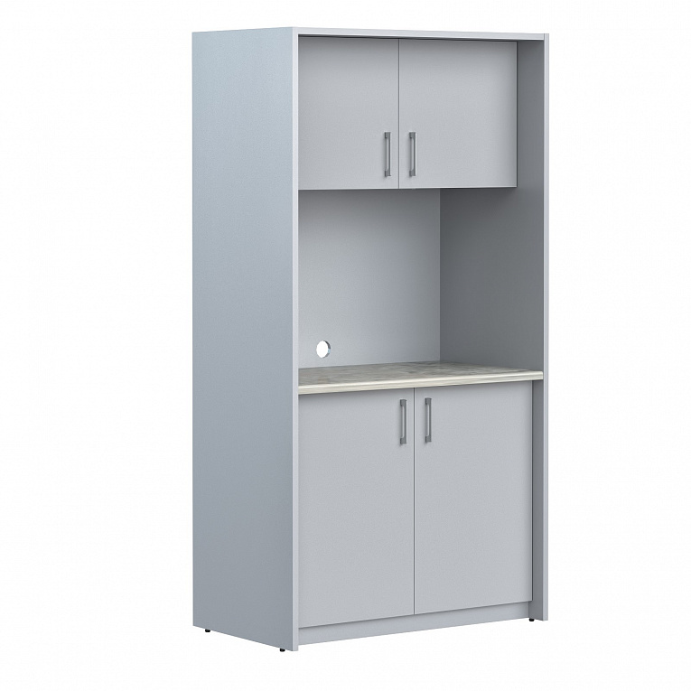 Мини-кухня Skyland SCB 120.2 Серый / Металлик
