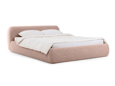 Кровать Sintra 160х200 (букле) розовый 888087