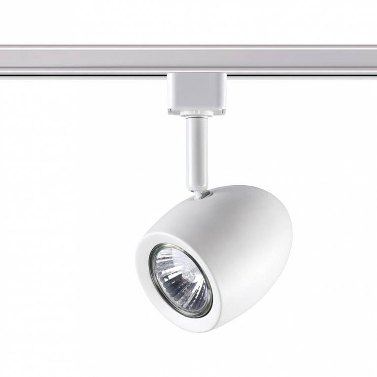 Светильник трековый однофазный трехжильный IP20 GU10 50W 230V Novotech VETERUM 370546