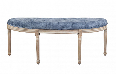 Банкетка Onora Velvet Blue Синий