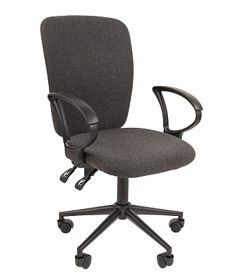 Кресло для персонала Chairman 9801 Black серый