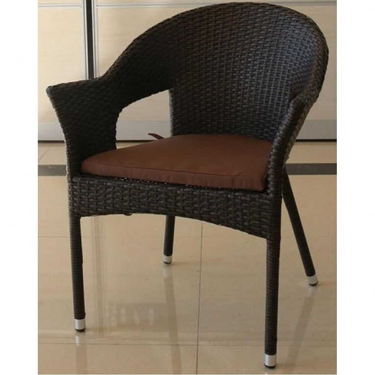 Плетеное кресло Afina Garden Y79A-W53 Brown Коричневый