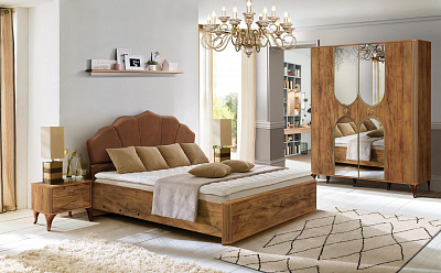 Мебель для спальни Стефани Олмеко таксония белый