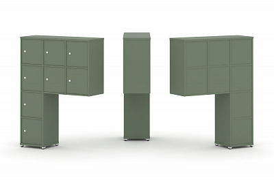Надставка на стол высокая Рива Концепт 1099х350х1486 CN.ONV-010 Кобо/Металл Белый