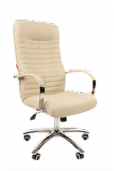 Кресло для руководителя усиленное (до 150 кг) CHAIRMAN 480 N ЭКО бежевый