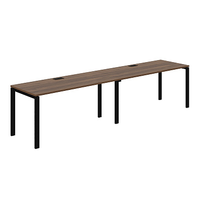 Рабочая станция s-b-s Norden Сигма (м/к 60х30) 3200х700х750 SG.228.DM.63.BL Дуб Модена / Черный