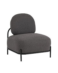Кресло Стоун ткань букле темно-серый
